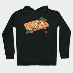 Sushi Ukiyo-e Hoodie